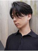 センターパート/ニュアンスパーマ/メンズパーマ