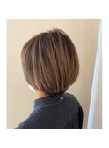 ベージュハイライト