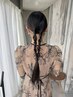 【ペア割り】【ヘアセット】お二人でご案内♪￥8800→￥7700