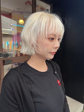 ボックスミコ(Box mico.) 前髪/アンブレラカラー/こなれミディ/イメチェン/ウェーブパーマ