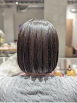 オーガニック リブ 川越(organic+live)&nbsp;20代30代かわいい切りっぱなしボブ