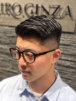 ヒロギンザ 恵比寿店(HIRO GINZA) 王道！七三フェード