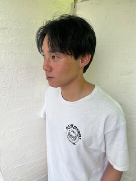 ムーンジェジェ(moon jeje) センターパートマッシュショート　永野