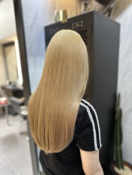 ヴァイス 渋谷店(VAICE) ミルクティーブラウン/ケアブリーチ/ロング