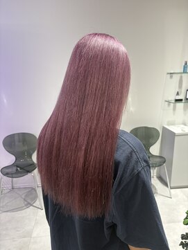 プライズ 成増店(prize) ラベンダーピンクペールピンクダブルカラーハイトーン