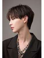 スキル ミナム 表参道(SKILL MiNam)&nbsp;コンマバングダウンパーマコンパクトマッシュ韓国ヘア