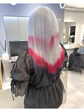 ロテ 名古屋 名駅店(Lote.) ミディアムヘア/デザインカラー/フェイスフレーミング/名古屋