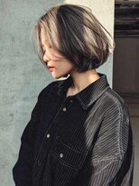 シェル 立川(shell)&nbsp;くびレイヤーエモージュグレージュカラーくびれショート【立川】