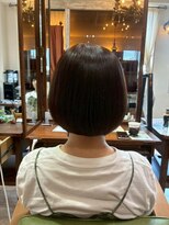 ピンキーウエスト&nbsp;福島*ブリーチなしダブルカラー白髪ぼかし*小顔カット縮毛矯正