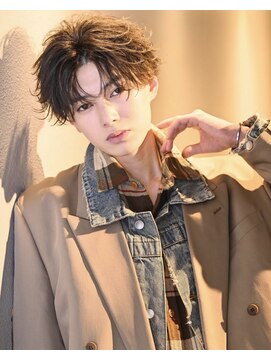 アストラ(ASTRA) MEN’S HAIR/波巻きツイストスパイラル/リバースセンターパート