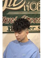 リルホビーズメンズグルーミング(Lil Hobbys Men's Grooming)&nbsp;＜理容室＞＜バーバー＞スペインカール
