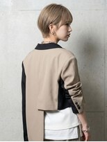 シェル 吉祥寺(shell)&nbsp;くびレイヤーエモージュグレージュカラーくびれショート/吉祥寺