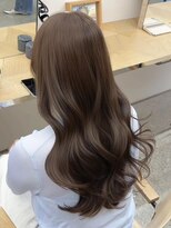 ミリ(mm)&nbsp;【ゆう】ブリーチなしで作る透明感ベージュ
