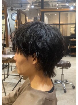 スペックホルダー(Spec Holder) ウェットマッシュウルフフェザーパーマ