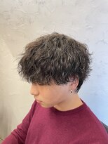 ベレッタ 香里園店(veretta.) マッシュ×波巻きパーマ