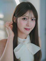 オモチャ 銀座(OMOCHA)&nbsp;大人可愛い韓国ロング/透明感ブラウン