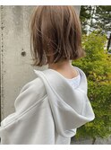 casual bob × yellow beige