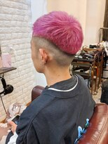 ルモ ヘアー 泉佐野ベイエリア店(Lumo hair) 個性派フェードカット