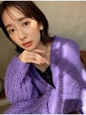 【ゆるツヤ重軽ミニボブ】