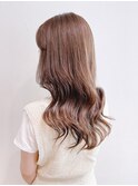 ハイライトアッシュベージュ_くびれヘアビタミンカラー_ba339701
