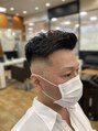 モンテオ(MONTEO)&nbsp;スキンフェードにパーマをプラスかなり気に入って頂きました