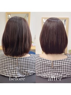 リアン 四条大宮店(Lien) 『髪質改善』ストレートエステ（縮毛矯正）（リタッチ可）