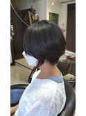 丸みショート・ボブ
