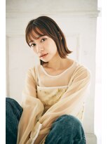 エメ バイ ヘアーポケット(aimer by hair pocket)&nbsp;*+aimerが叶える..シンプル×洗練された外ハネボブ*