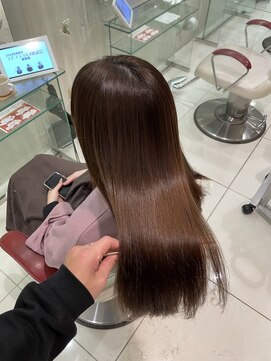 アース 岐阜店(HAIR&MAKE EARTH) 艶ストレート