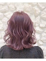 モアナ バイ ヘッドライト 二俣川店(Moana by HEADLIGHT)&nbsp;Moana＃ベリーピンク＃ボブ＃ケアブリーチ