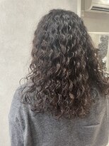 リアイス(Re:ICE) ミディアム外国人風ふわふわ無造作ウェーブスパイラルパーマ