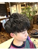 スパイラルパーマ