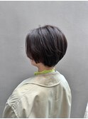 #丸みショート#ショート#艶カラー#艶ヘアー