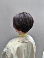 シアン(CYAN)&nbsp;#丸みショート#ショート#艶カラー#艶ヘアー