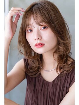 アルテ(ARTE) 【ARTE表参道/青山】モテ髪ミディアム×ブリーチなし透明感