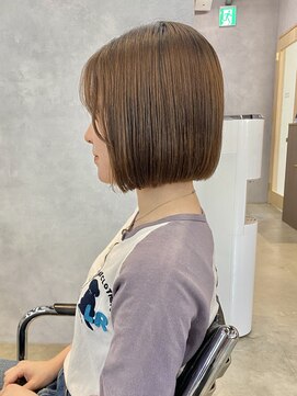 アマーク(a mark) 【能田　花音】髪質改善bob
