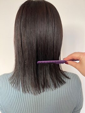 ヘアーエスクールステラ(hair S.COEUR stella) 枚方樟葉ぱつっとロング