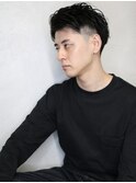 天神【BIRTH】アッシュブラック×カルマパーマ 4