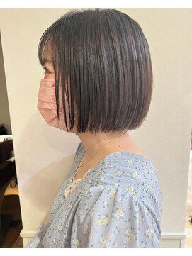 ステラバイケンジ(STELLA by KENJE) 大人綺麗ボブ/藤沢/髪質改善縮毛矯正/ショート/脱白髪染め透明感