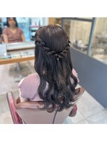 ネオリーブルカ 御茶ノ水店(Neolive Luca)&nbsp;ハーフアップ