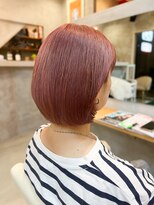 ドラマティックヘア(DRAMATIC HAIR)&nbsp;ペールピンク×ミニボブ