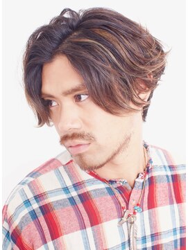 アイスバーグ ウェスト 清澄白河(eyesburg W/est) 爽やかナチュラルパーマセンターパート