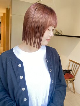 チャコレ パーチ 北千住店(Chacolle perch) ボブ×ブラッドオレンジ