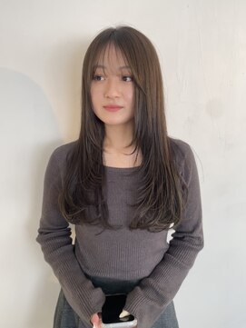 ナツ(Natu.) Long layer/chestnut /和田