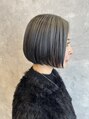 アグ ヘアー ユニ 青森中佃店(Agu hair uni) アンブレラカラー×ミニボブは大変相性がよく似合わせやすいです