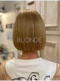 ●ブロンドヘア [髪質改善/トリートメント/オージュア/調布］