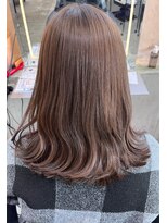 ロンド ボーイ 表参道(Lond BOY)&nbsp;イメチェン外ハネボブ美髪ワイドバングミディアムレイヤーカット