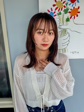 ワルム(warme) ミディアムレイヤー×大人かわいい