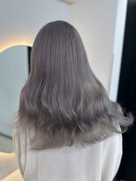 ラピス 福岡天神店(Lapis) シルバー/チェリーブラウンミニウルフホワイトグレージュ