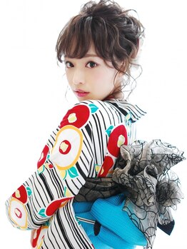 ゲッカビジン(GEKKABIJIN)の写真/【六本木2分★】夏のイベントもお任せ♪［セット+浴衣レンタル+着付け¥9990/セット+浴衣着付 ¥7900~］